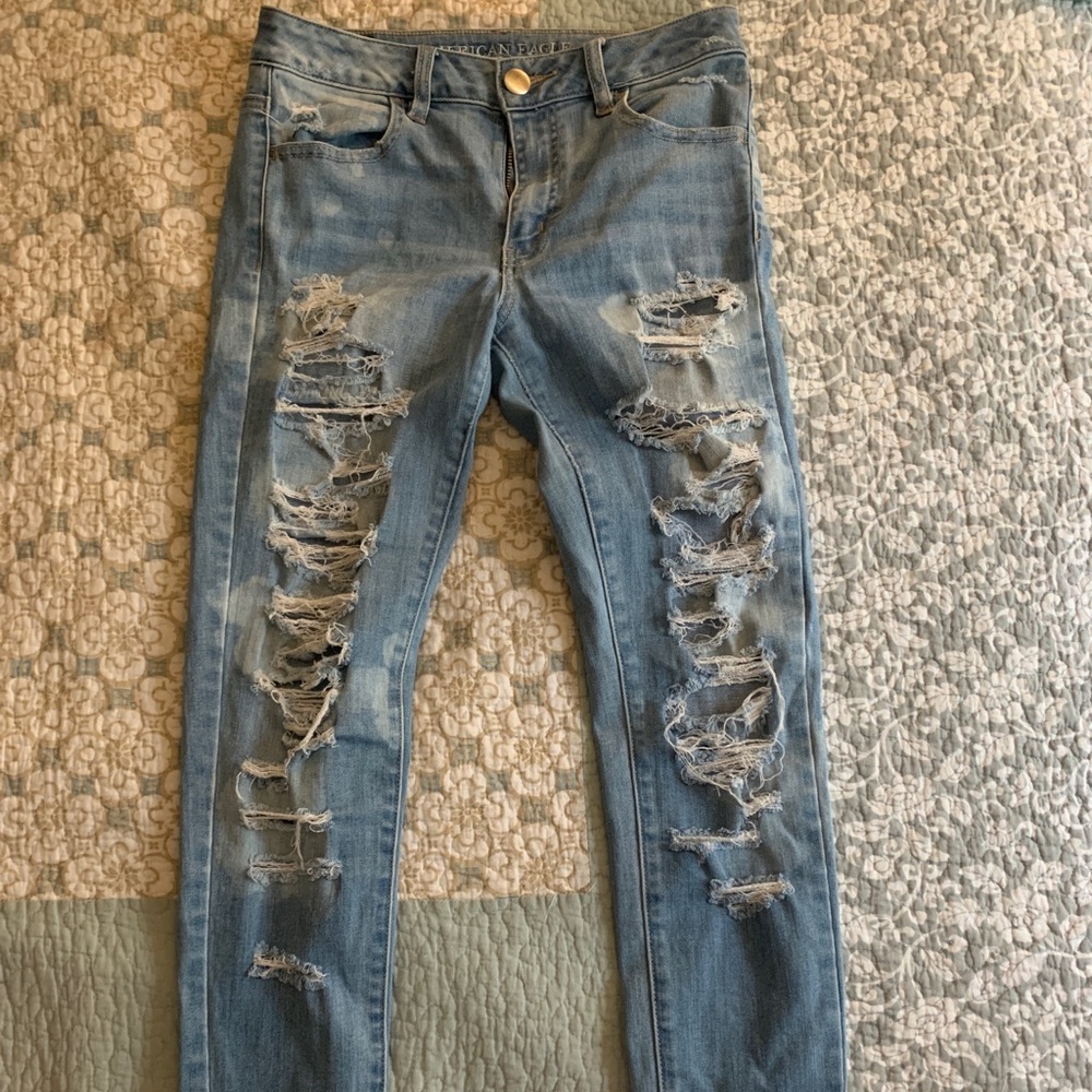 American Eagle High Rise Super Stretch Jegging
